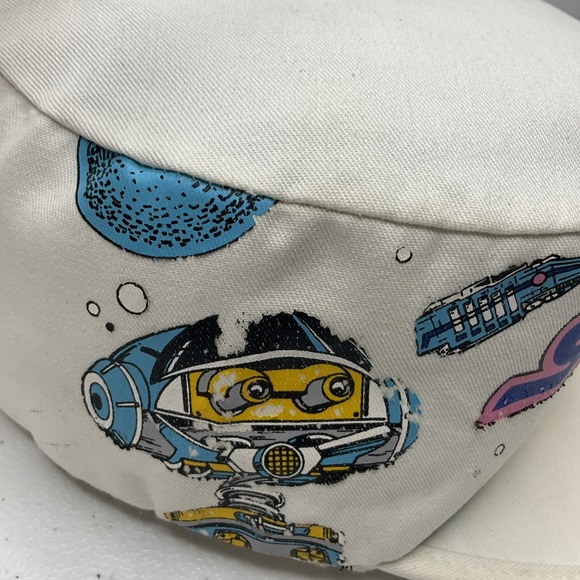 Vintage Star Wars Tours Hat Fitted Cap R2 D2 Retro 80s Disneyland Parks USA - Picture 10 of 11